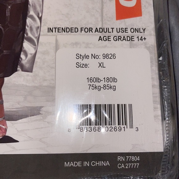 Adult Halloween Costume Glorious Gladiator 3 piece set - Picture 8 of 10